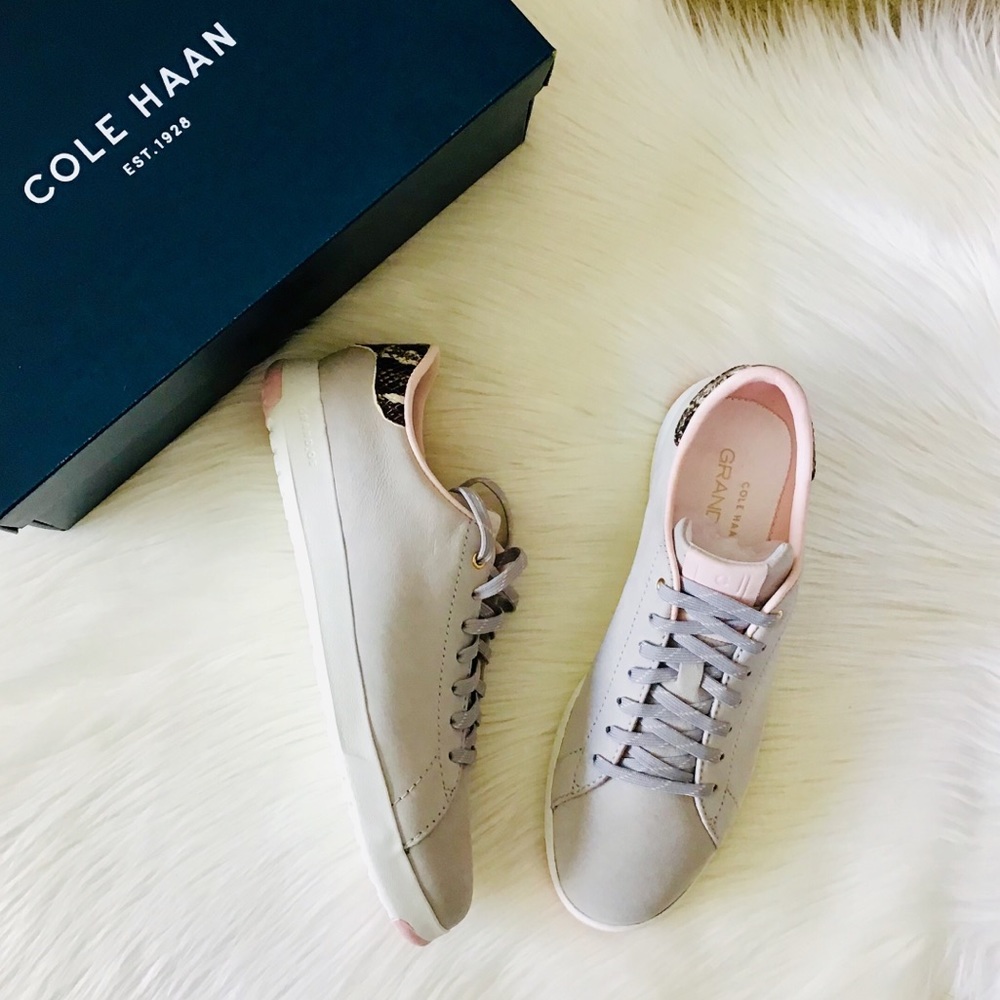 COLE HAAN Leather Casual Sneakers - Picture 6 of 8